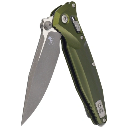 Nóż składany Microtech Socom Delta Ram-Lok S/P-M OD Green Aluminium, Apocalyptic M390MK by Tony Marfione (159RL-10APOD)