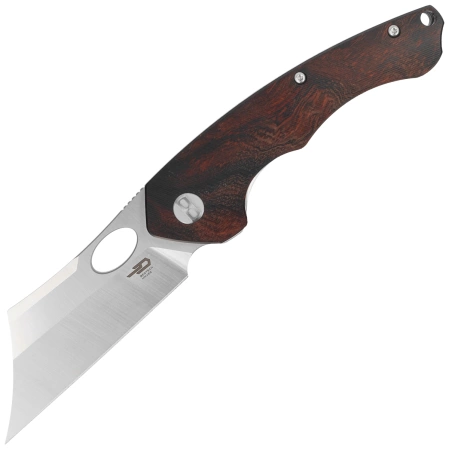 Bestech Knife Skirmish Natural Ironwood, Satin 154CM (BL06A)