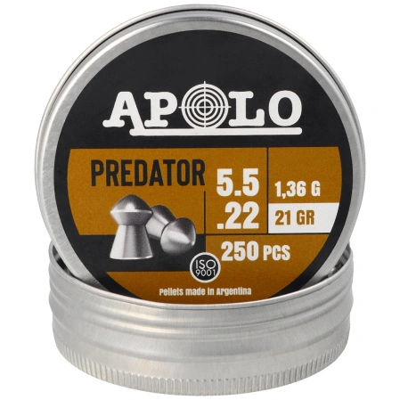 Śrut Apolo Predator Copper 5.5 mm, 250 szt. 1.36g/21.0gr (19953)