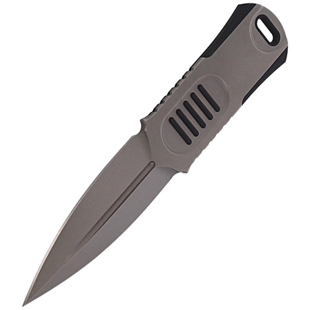 We Knife OSS Dagger Black G10, Stonewashed by Justin Lundquist (2017D)
