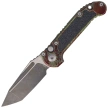 Microtech LUDT Gen III T/E Signature Automatic Knife Outbreak Aluminum, Outbreak M390MK by Tony Marfione (1136-1OBS)