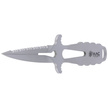 Nóż nurkowy MAC Apnea 9 Gray Skeletonized, Mirror W 1.4060