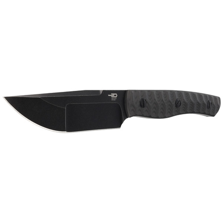 Bestech Heidi Blacksmith 2 Carbon Fiber, Black Stonewashed CPM S35VN by Heidi knife (BFK04B)