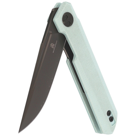 Nóż składany Bestechman Mini Dundee Ice Cream Blue G10, Grey PVD D2 by Ostap Hel (BMK03G)