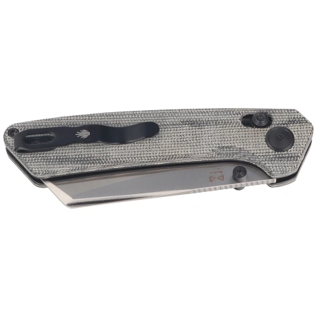 Nóż składany Kizer Madrac Black Norplex UltreX Micarta, Satin Nitro-V by Matteo Pignatelli (V3693A3)