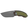 Remette Wild Species GC103 Knife Green G10, Fine Hand Grinding 14C28N