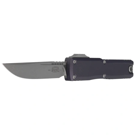 Microtech Ultratech Gen IV S/E OTF Knife Graphite Aluminum, Apocalyptic M390MK by Tony Marfione (11214-10APGP)