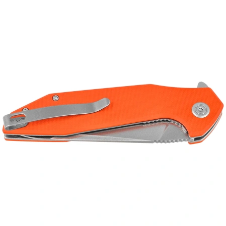 Nóż składany Kubey Nova KU117M, Orange G10, Satin 14C28N