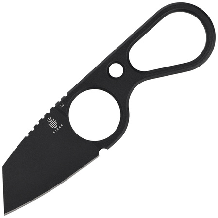 Kizer Bowtie Knife Black D2 by Henning Marxen (1061A2)