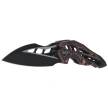Nóż składany WeKnife Arrakis LE Black Titanium / Copper Foil Carbon Fiber, Black Stonewashed / Satin Vanax by Elijah Isham (906CF-E)