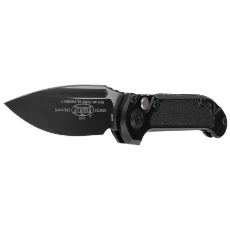 Nóż automatyczny Microtech LUDT Gen III S/E Black Aluminium, Tactical M390MK by Tony Marfione (1135-1T)