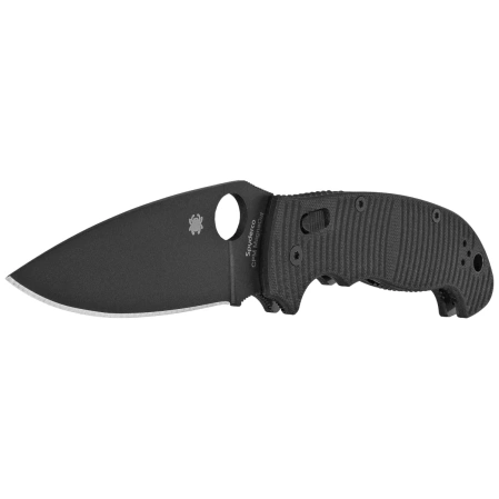 Nóż składany Spyderco Manix 2XL Salt Black G10, Black DLC MagnaCut by Eric Glesser (C95GMCBKP2)