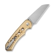 Civivi Pragma Prime Knife Champagne Aluminum, Satin 14C28N (C24067-3)
