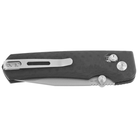 Remette RT-Aurora Knife Black G10, Ceramic Sandblasting 14C28N (AURA-G1)
