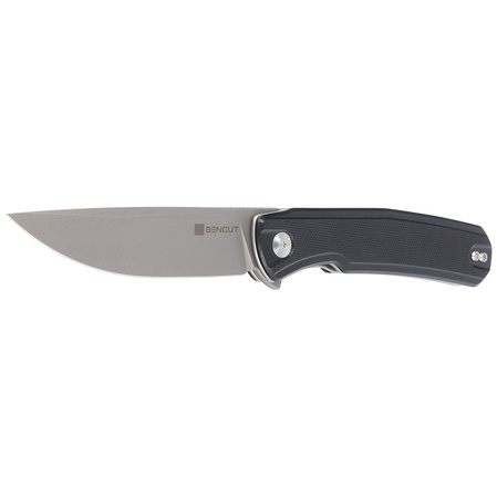 Nóż składany Sencut Scitus Black G10, Gray Stonewashed D2 by Ostap Hel (S21042-1)