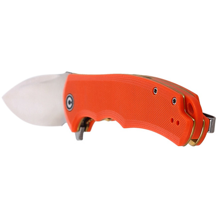 Nóż składany Civivi Praxis Orange G10, Satin 9Cr18MoV (C803D)