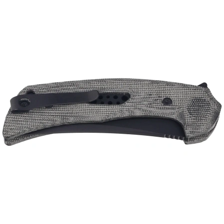 Reate PL-7 Knife Black Micarta, Black PVD Nitro-V (PL-7 BKM PVD)