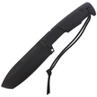 Extrema Ratio Selvans No Kit Knife Black Forprene, Black N690 MIL-C by Daniele Dal Canto (04.1000.0129/BLK-GNK)