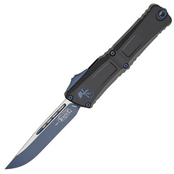 Nóż automatyczny OTF Microtech Combat Troodon Gen III S/E Black Aluminium, Navy M390MK by Tony Marfione (1143-1NASK)