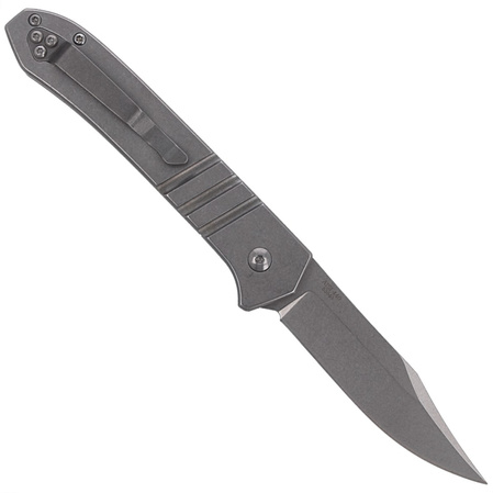 Herbertz Selektion Automatic Knife Black G10/Steel, Stonewashed 440A (53040)