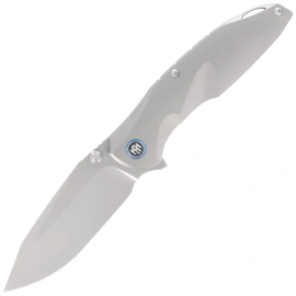 Remette RT-Cool Whale Knife Gray Titanium, Pearlescent M390 (RTCL-T1)