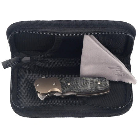 Bestech Freefall Bronze Titanium/Black-Green G10, Stonewashed/Satin CPM S35VN by Jason Clark Knife (BT2007A)
