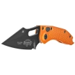 Microtech Stitch-A S/E Automatic Knife Orange Tangerine Aluminum, Black M390MK by Borka Blades and Tony Marfione (169-1OT)