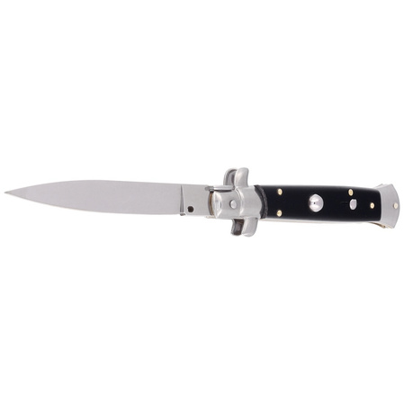 Nóż sprężynowy Frank Beltrame Stiletto Black 23cm (FB 23/37)