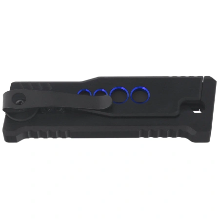 Reate EXO-U Utility Knife Black-Blue Speedhole Aluminium, Stainless Steel (EXO-U SBK.BL)