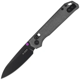Nóż składany Kizer Begleiter 2.9 CL Norplex UltreX Micarta, Black PVD BD1N by Azo (V3458.2CDA1)