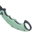 Nóż składany Kubey Wrath Jade G10, Blackwashed 14C26N by MUZI Design (KU261K)