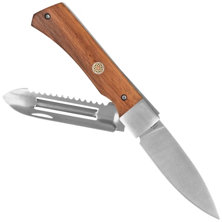 Nóż składany Herbertz CJH walnut wood, Satin 420 (10000718)