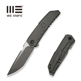 Nóż składany WeKnife Capstan LE No ???/200 Gray Titanium, Gray Stonewashed/Satin M390 (WE24047-2)