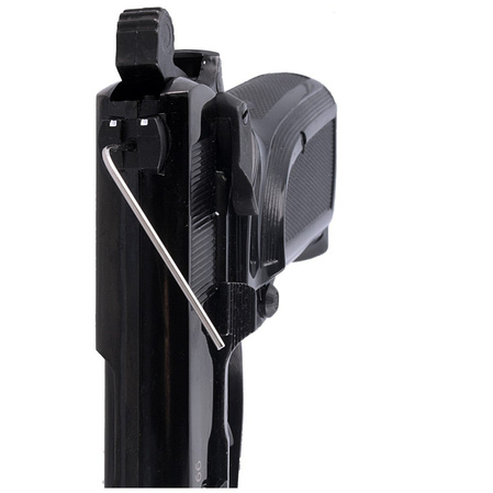 Zestaw pistolet wiatrówka Voltran Ekol ES 66 Black 4.5 mm, 1500 BBs, 10 kapsuł, tarcze