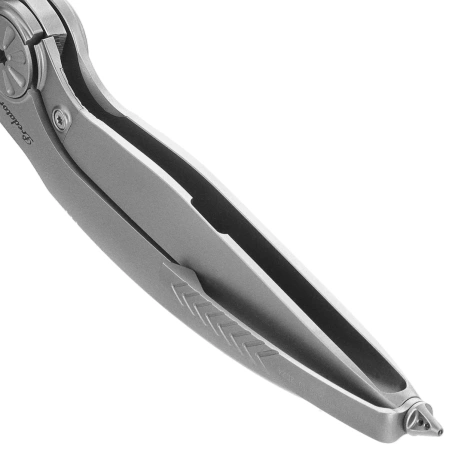 Rike Knife RK Predator-P Gray Titanium, Satin M390