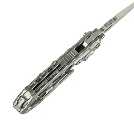 Nóż składany Reate TX228 LE No 084/200 Bead Blasted Titanium, Bead Blasted Titanium Clip, Satin M390 (TX228 TBB.TBB.SAT)