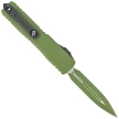 Microtech Ultratech Gen III ZBP D/E OTF Knife Cerakote Green Aluminum, Cerakote Green M390MK by Tony Marfione (1122-1GR-C20Z4)