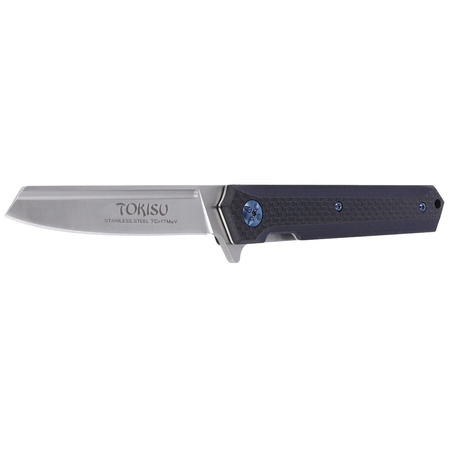 Nóż składany Tokisu Black G10/Carbon Fiber, Satin 7Cr17MoV (18450)