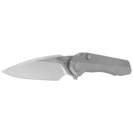 Nóż składany Bestech Wet Nellie Two Tone Gray Titanium, Satin MagnaCut by Kombou (BT2505B)
