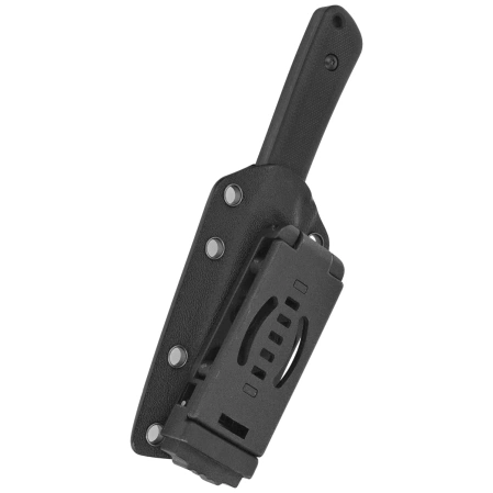 Kubey Knife Thorn Black G10, Blackwashed 14C28N by Scott Halpern (KU413B)