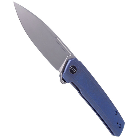 Nóż składany WE Knife Speedster Blue Titanium, Silver Bead Blasted CPM 20CV (WE21021B-3)