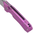 Remette Rhino Knife Pink Crystallized Titanium, Pearlescent M390 (RNTB1)