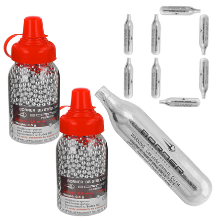 Borner Premium Steel BBs 4.5 mm, 1500 pcs (00173720)