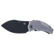 Nóż składany Third Decor Habitat N71 Gray Aluminum, Black 420 (TH-N71N)