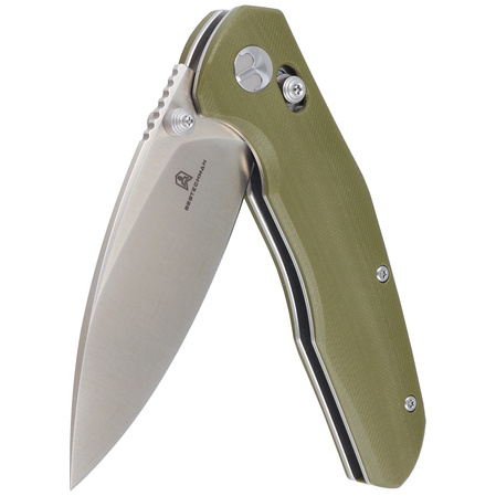 Bestechman Knife Ronan OD Green G10, Satin 14C28N (BMK02B)