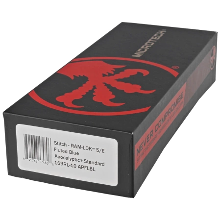 Nóż składany Microtech Stitch Ram-Lok S/E Blue Fluted G10, Apocalyptic M390MK by Borka Blades and Tony Marfione (169RL-10APFLBL)