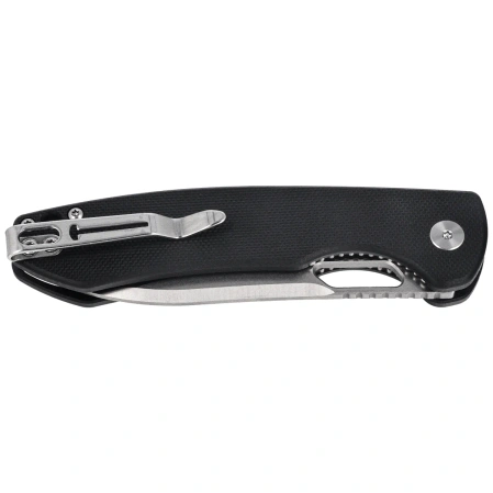 Bestechman Firebird Knife Black G10, Satin / Stonewashed D2 (BMK05A)