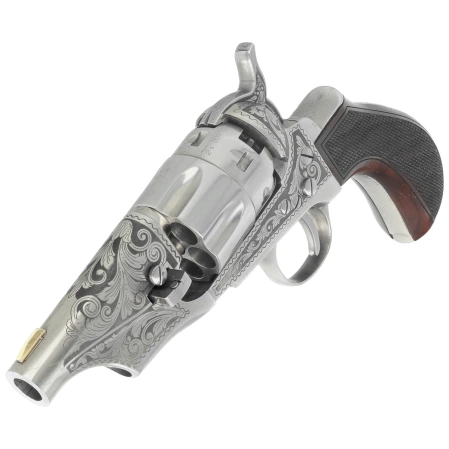 Rewolwer Pietta 1862 Colt Police Snubnose Thunderer Steel Old Silver Marshall .44 (CPPSNBOSUM44MTLC)