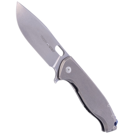 Nóż składany Viper Fortis Stonewashed Titanium, Stonewashed M390 by Jesper Voxnæs (V5952TI)