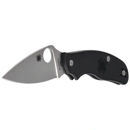 Spyderco Metropolitan Lightweight Knife Black FRN, Satin M390 by Sal Glesser (C213PBK)